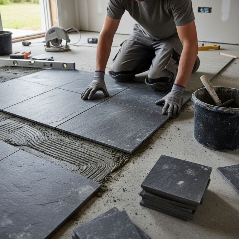 Granite Floor Installation in Wilmington, NC
