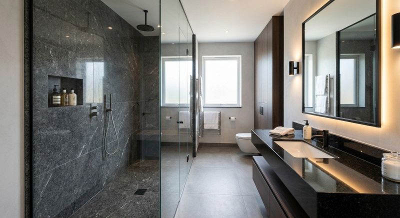 Granite Shower Installation in Stamford, CT