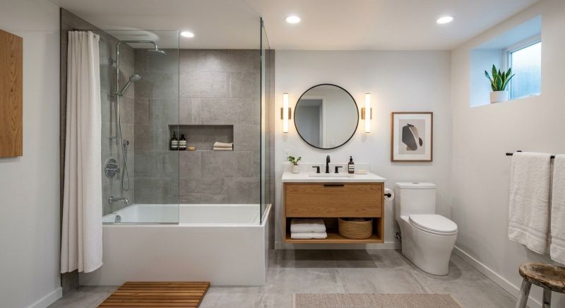 Basement Bathroom Remodeling in Framingham, MA