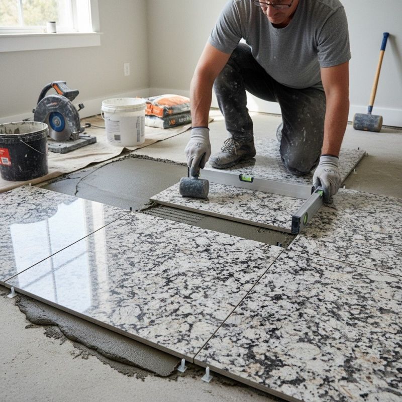 Bathroom Granite Installation in Overland Park, KS
