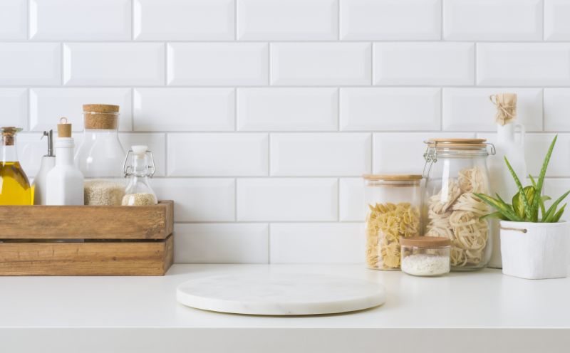 Products For Backsplash Installations in use