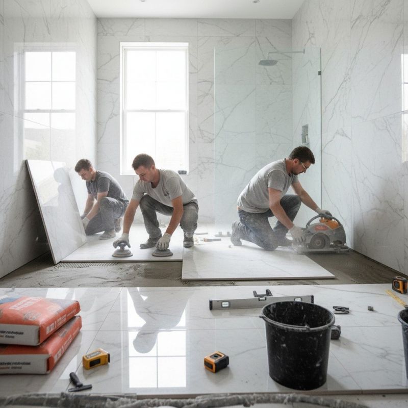 Stone Floor Installation in Alpharetta, GA