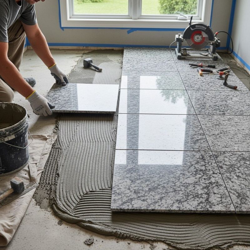 Terrazzo Flooring Installation in Olathe, KS