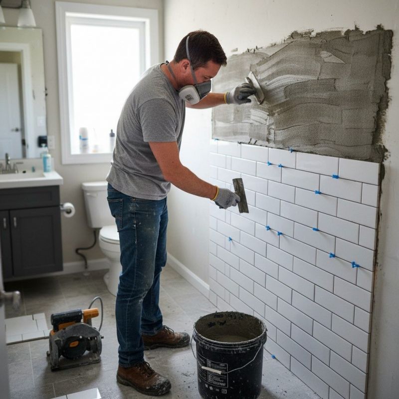 Tile Shower Floor Installation in Boise, ID
